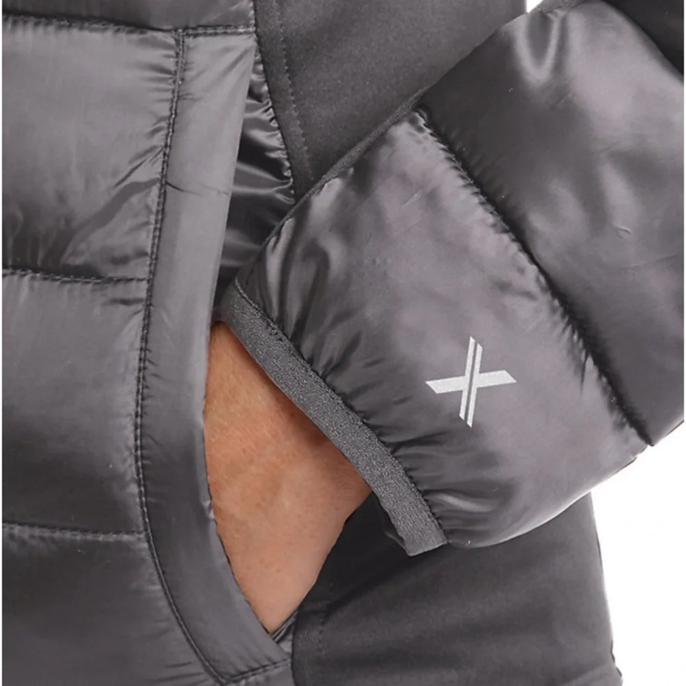 Womens XXL Excelled Gray Puffer Jacket NWT - Picture 5 of 6